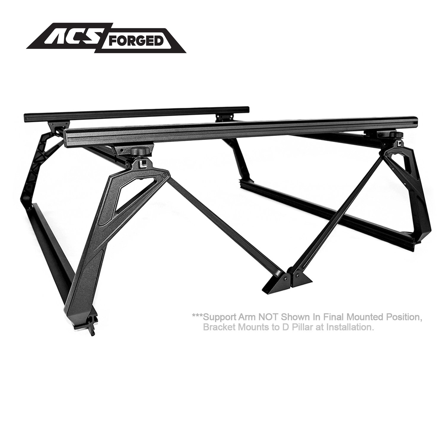 ACS FORGED Bed Rack for CHEVY TRUCKS - Chevrolet - SILVERADO | 2019-2024 | 5-8" Bed | 02-64-FA-1309