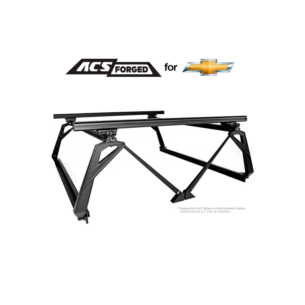 ACS FORGED Bed Rack for CHEVY TRUCKS - Chevrolet - SILVERADO | 2019-2024 | 5-8" Bed | 02-64-FA-1309
