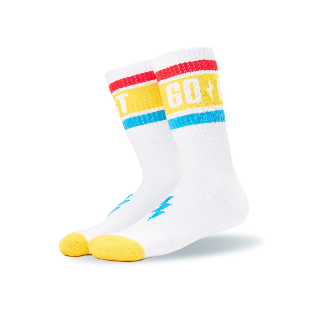 Go Fast Lucky Cotton Crew Socks