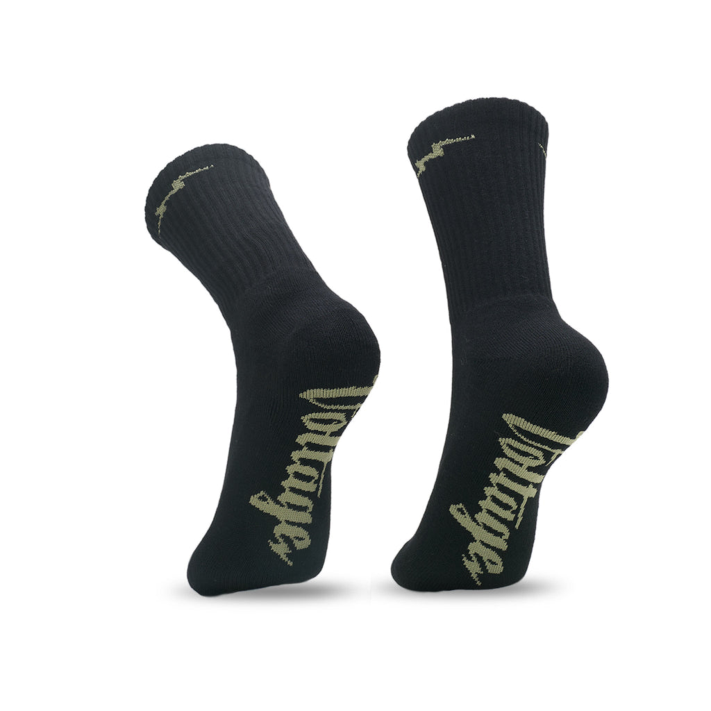 Goth Grinder Lucky Cotton Crew Socks